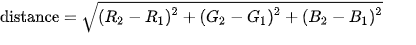 Color Distance